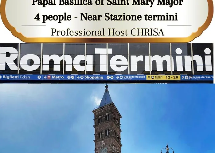 Santa Maria Maggiore's Near Termini Station Apartamento